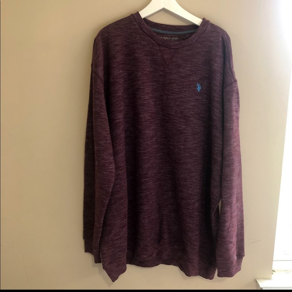 NWT Men’s Big & Tall Polo Sweatshirt